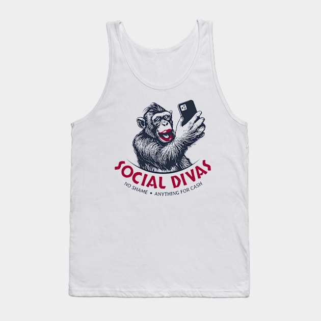 social diva cash money Tank Top by Supertrooper